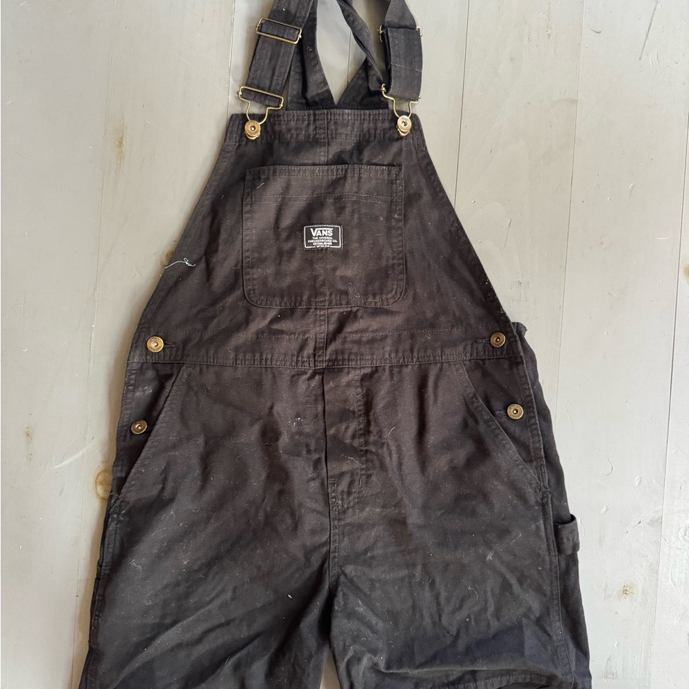 Vans Black Denim Jumpsuit